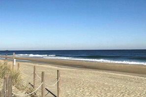 Vlak bij het strand