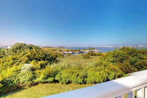 Property grounds - Bay-view townhome with private deck, pool access, central AC, & W/D (West Ocean City)