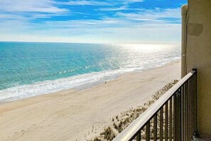 On the beach - Oceanfront, 12th-floor condo with gorgeous view & fast WiFi (Ocean City)