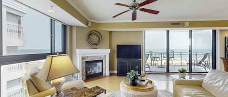 TV, DVD player, offices
