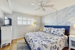 1 habitación, tabla de planchar con plancha y wifi 