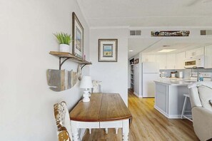 Interior - Dog-friendly stay near the ocean with private balcony, washer/dryer, & AC (Ocean City)