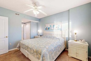 2 bedrooms, iron/ironing board, WiFi, bed sheets - Dog-friendly water-view condo with rooftop pool, balcony, W/D, jetted tub (Ocean City)