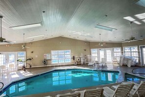 Pool - End-unit townhome with resort amenities, water view, balcony, fireplace, & AC (West Ocean City)