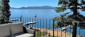 Lakefront Chalet with 3 bedrooms, private dock, and stunning views!