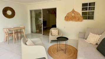 Apartment, Patio, Pool View | Interior