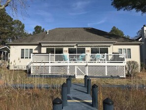 Exterior - Canal-front dog-friendly home, shared pools, sports courts, views (Ocean Pines)