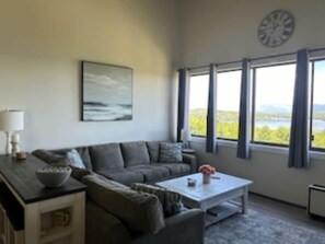 Living area - Million Dollar Views of Lake Winni Near it All! (Laconia)