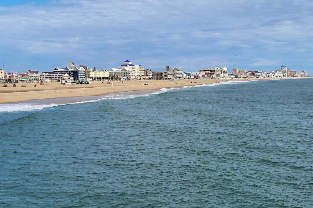 Nær stranden