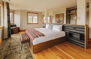 Habitación Prestigio, 1 cama King size, vista al parque | Ropa de cama de alta calidad, edredón y camas con efecto memoria 