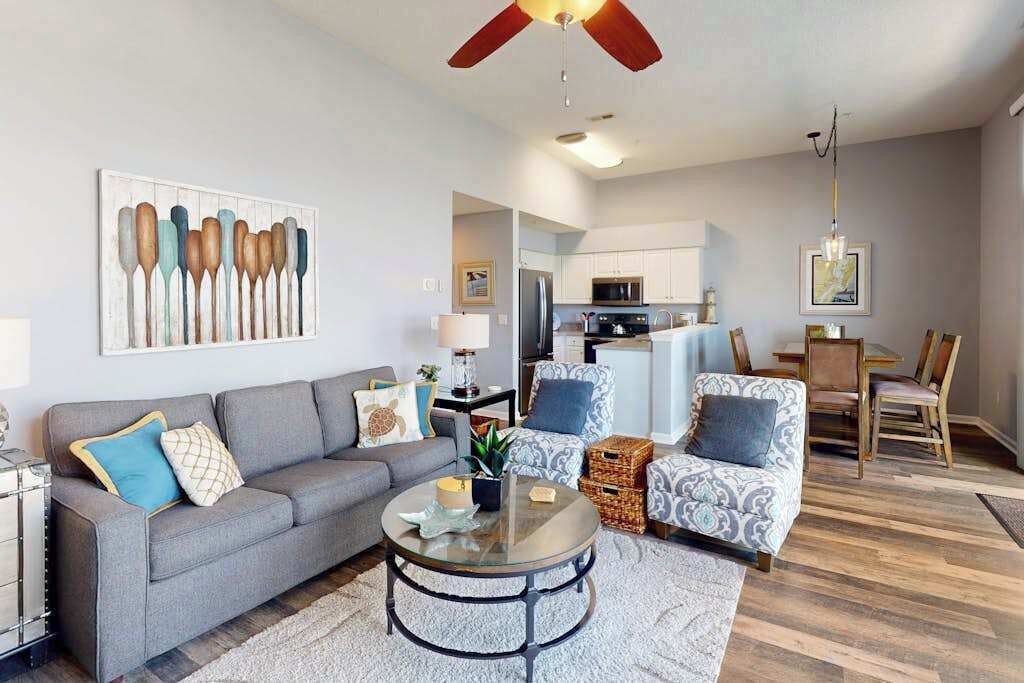 TV, DVD player, offices