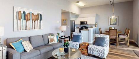 TV, DVD player, offices