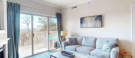 TV, DVD player, offices