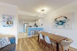 Dining - Sunny - Bayside Condo with Large Balcony, Sunset Bay Views & Shared Pool (Ocean City)