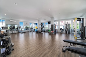 Fitness facility -  Admiral’s Quarters - 3BR/2BA River Dunes - Pool, Marina, Bikes & Kayaks - New (Oriental)