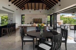 Dining - Casa Siriyana: Luxury 3BR Villa, Private Pool, Chef & Concierge - Lagos del Mar (Punta Mita)