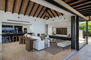 Smart TV, DVD player, table football, books - Casa Siriyana: Luxury 3BR Villa, Private Pool, Chef & Concierge - Lagos del Mar (Punta Mita)