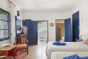 4 makuuhuonetta, silitysrauta/-lauta, Wi-Fi, vuodevaatteet