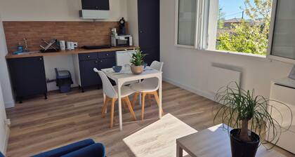 Le Lagon, T2 calme, lumineux,wifi, stationnement voiture