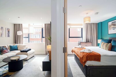 Modern & Spacious 1 Bedroom Preston Apartment