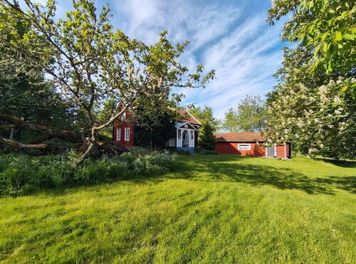 Idyllic vacation home on a sunny plot near the lake