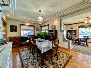 Dining - Private Lakefront Home, 7-1/2 BR, Private Dock (Bass Lake)