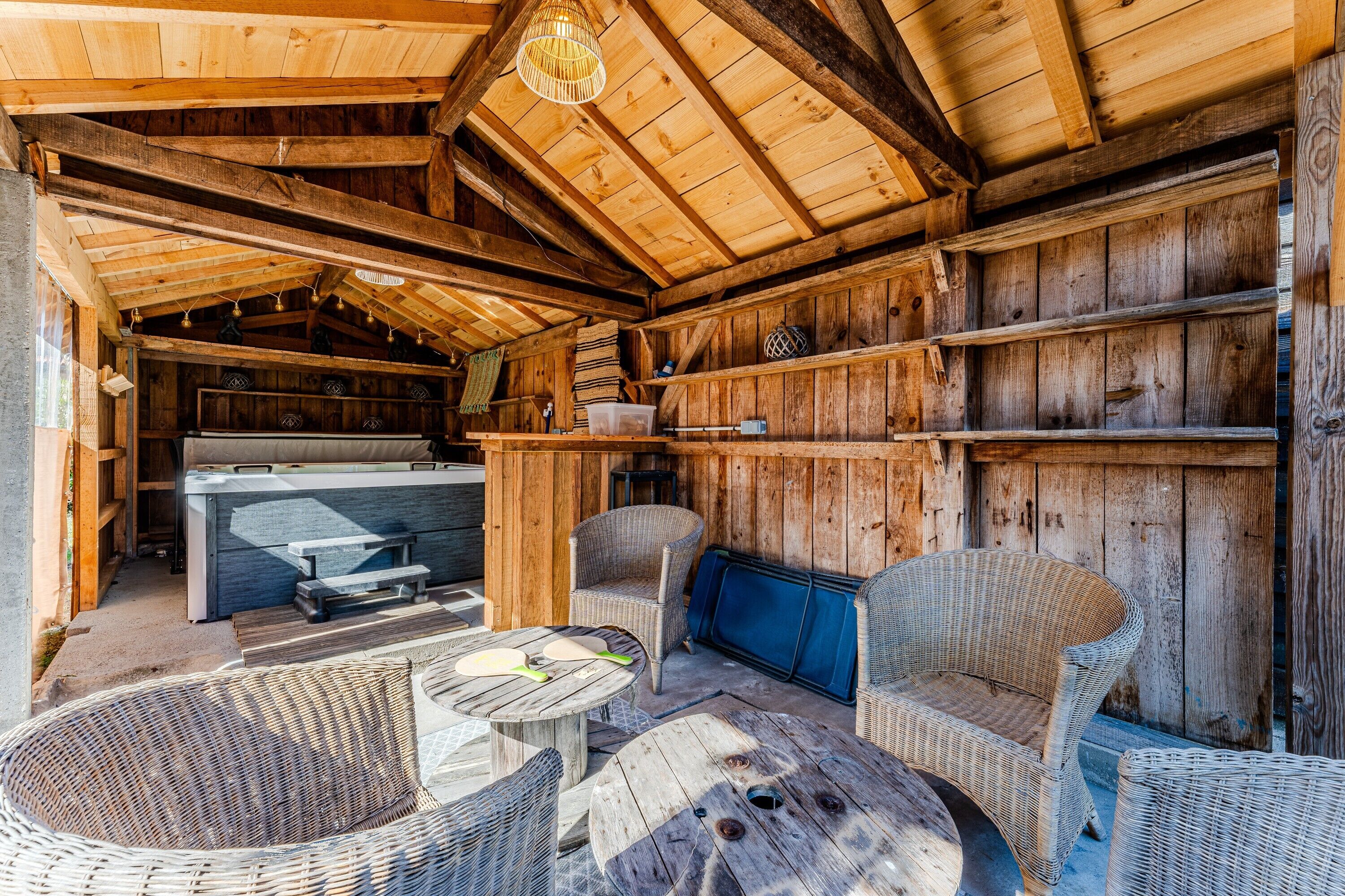 Bain à remous intérieur