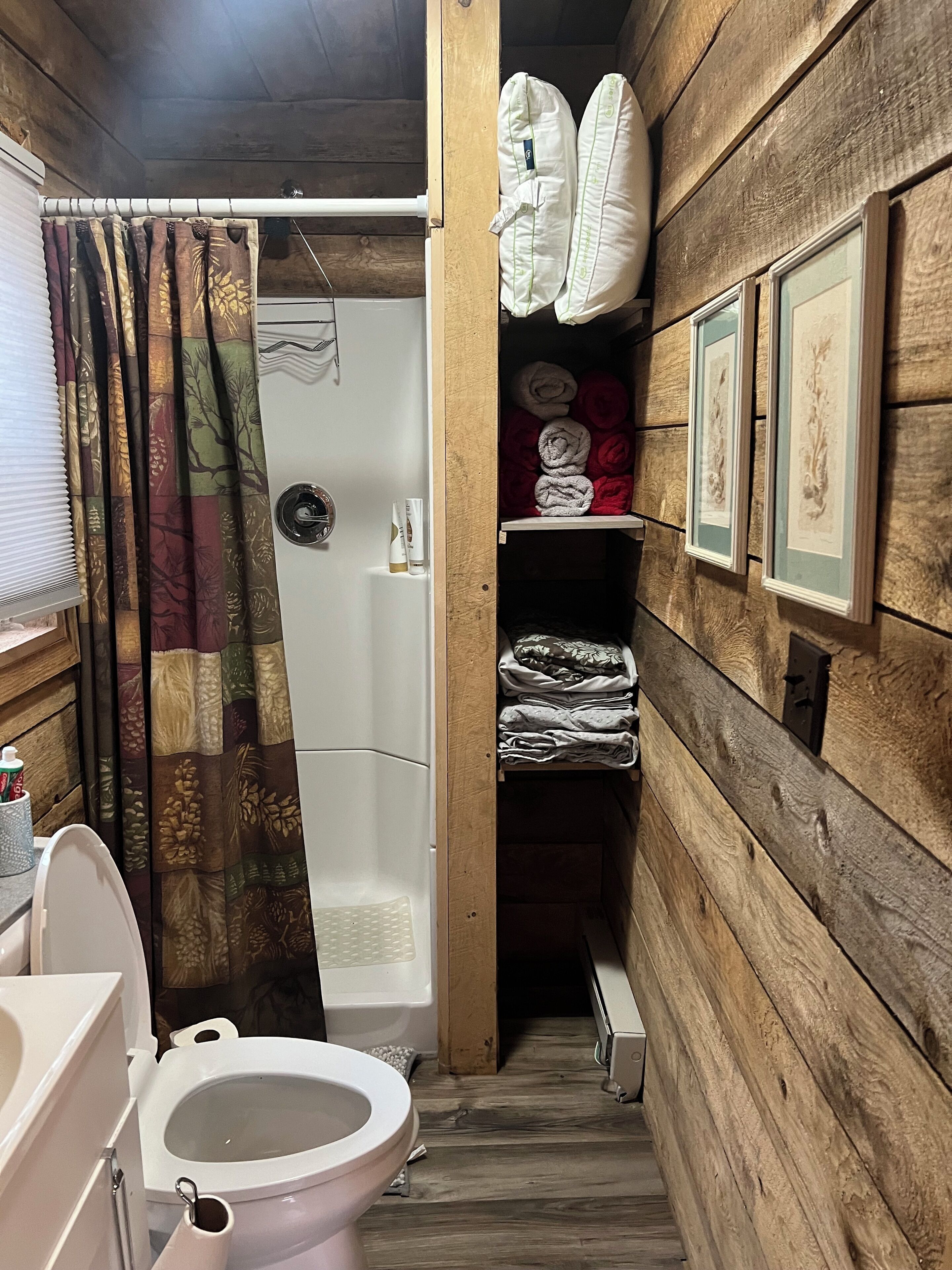 Towels, soap, toilet paper