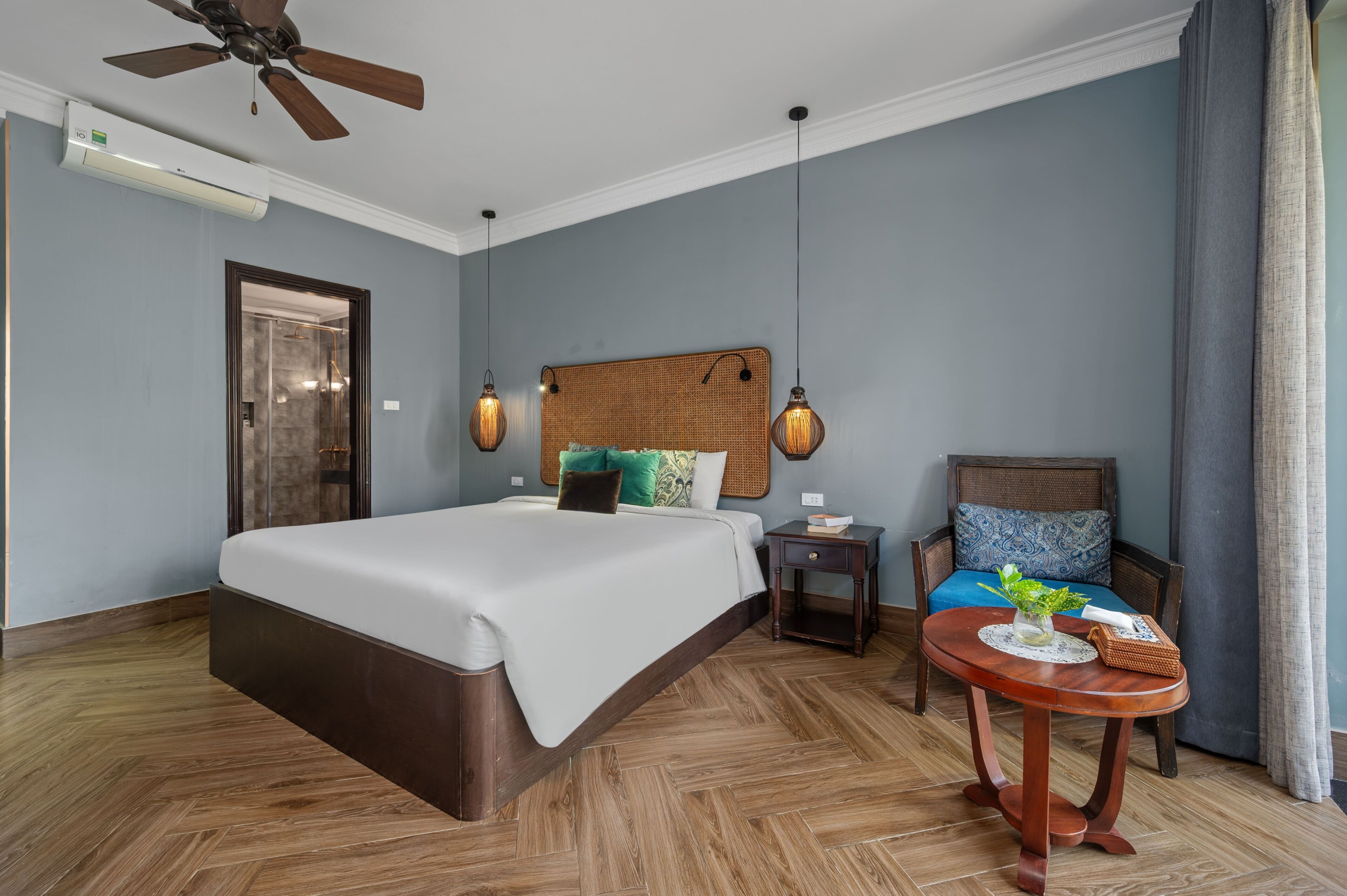 Luxury Double or Twin Room, 1 King Bed, Air conditioning, Garden View | Premium bedding, memory foam beds, free minibar, in-room safe