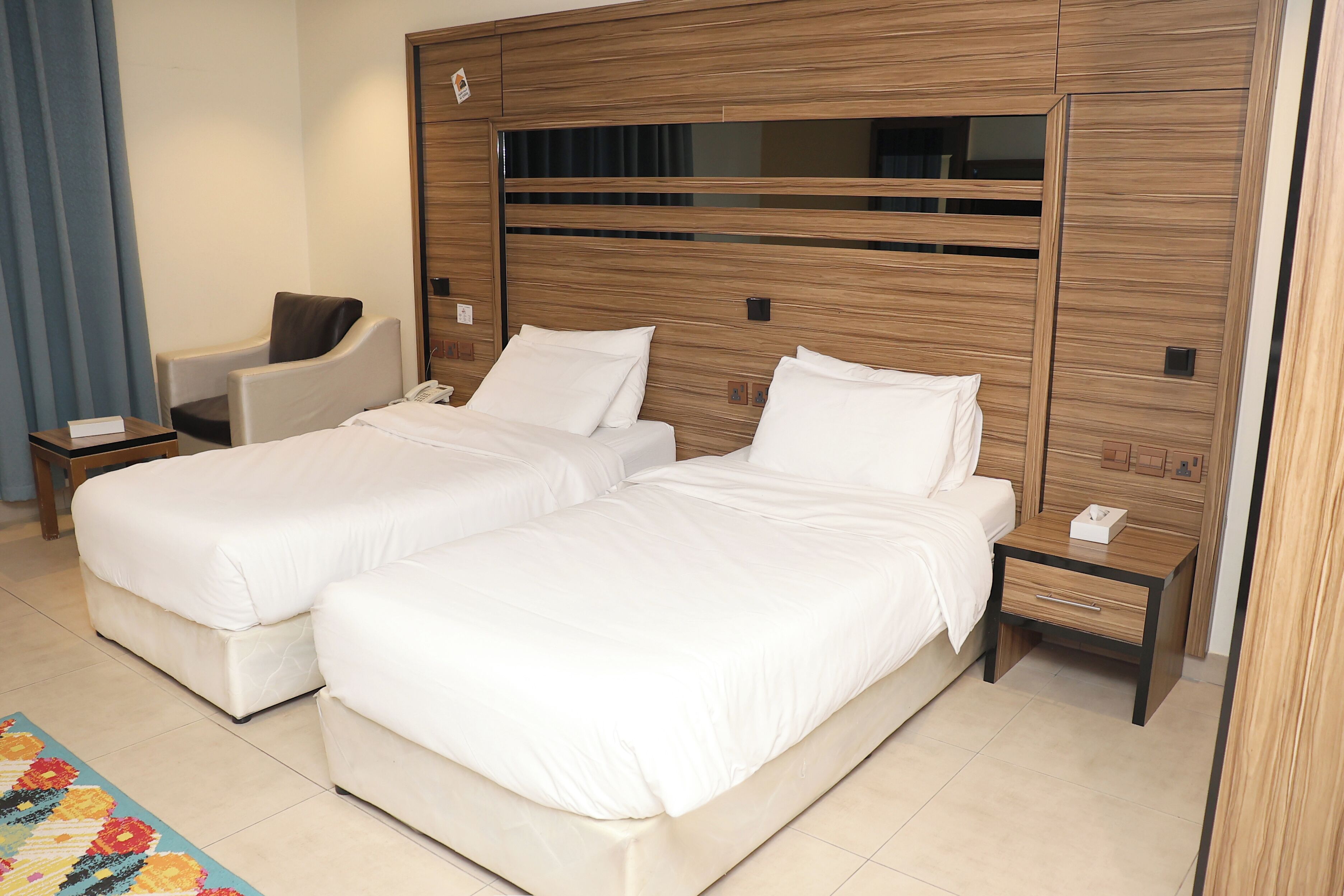 In-room safe, blackout curtains, iron/ironing board, free WiFi