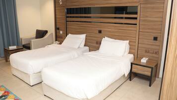 In-room safe, blackout curtains, iron/ironing board, free WiFi