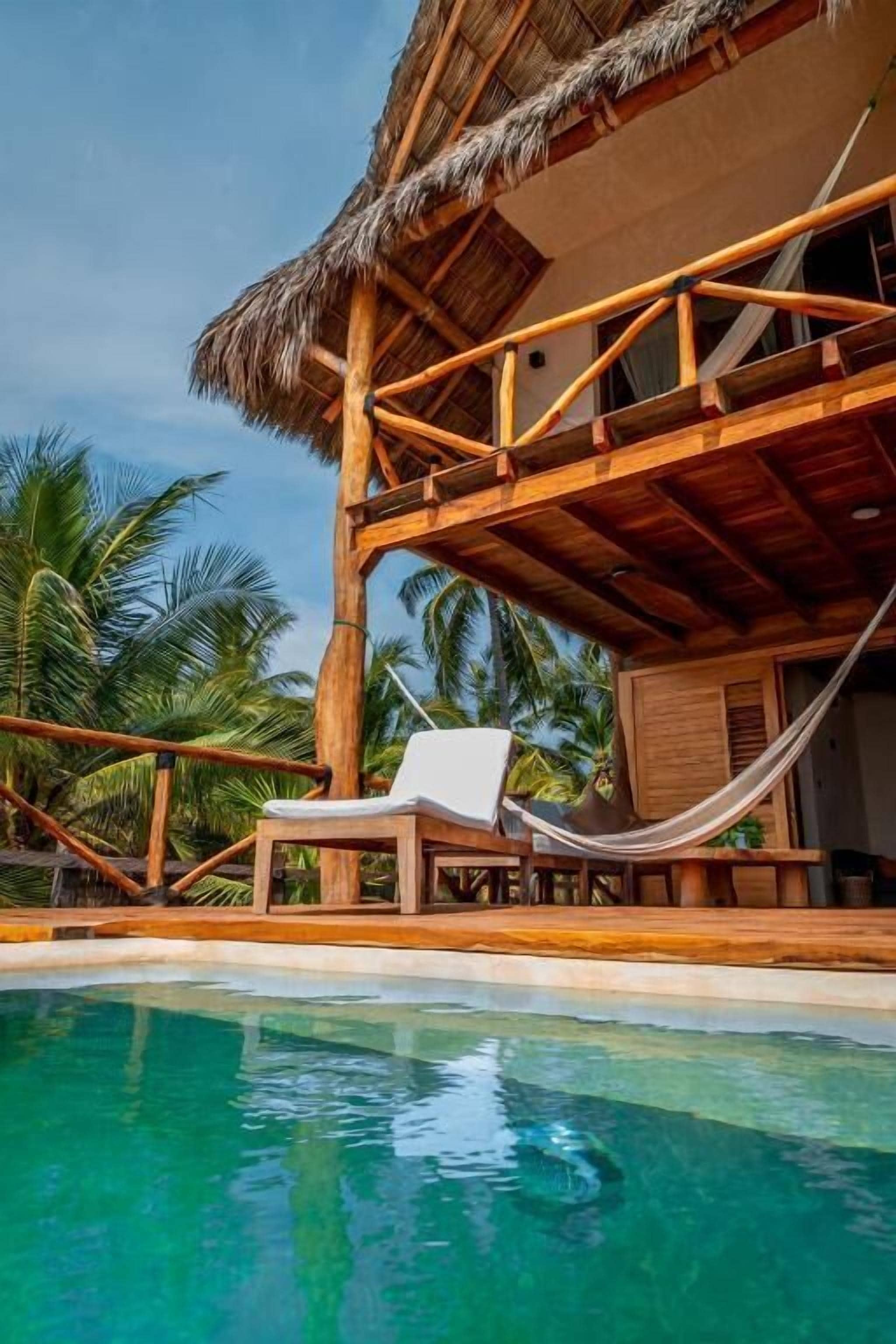 Bungalow dành cho gia đình, ban công, quang cảnh bãi biển | Hồ bơi | 3 hồ bơi ngoài trời 