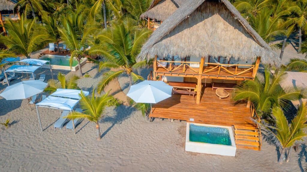 Family Bungalow, Balcony, Beach View | Terrace/patio