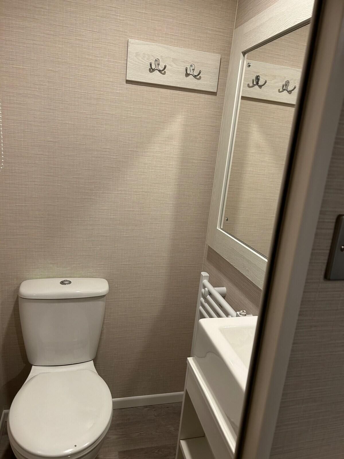 Shower, hair dryer
