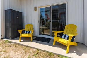 Terrace/patio - "Co-Sea Casa" - Short Stroll from the Sandy Shores! (Carolina Beach)