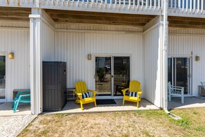 Terrace/patio - "Co-Sea Casa" - Short Stroll from the Sandy Shores! (Carolina Beach)