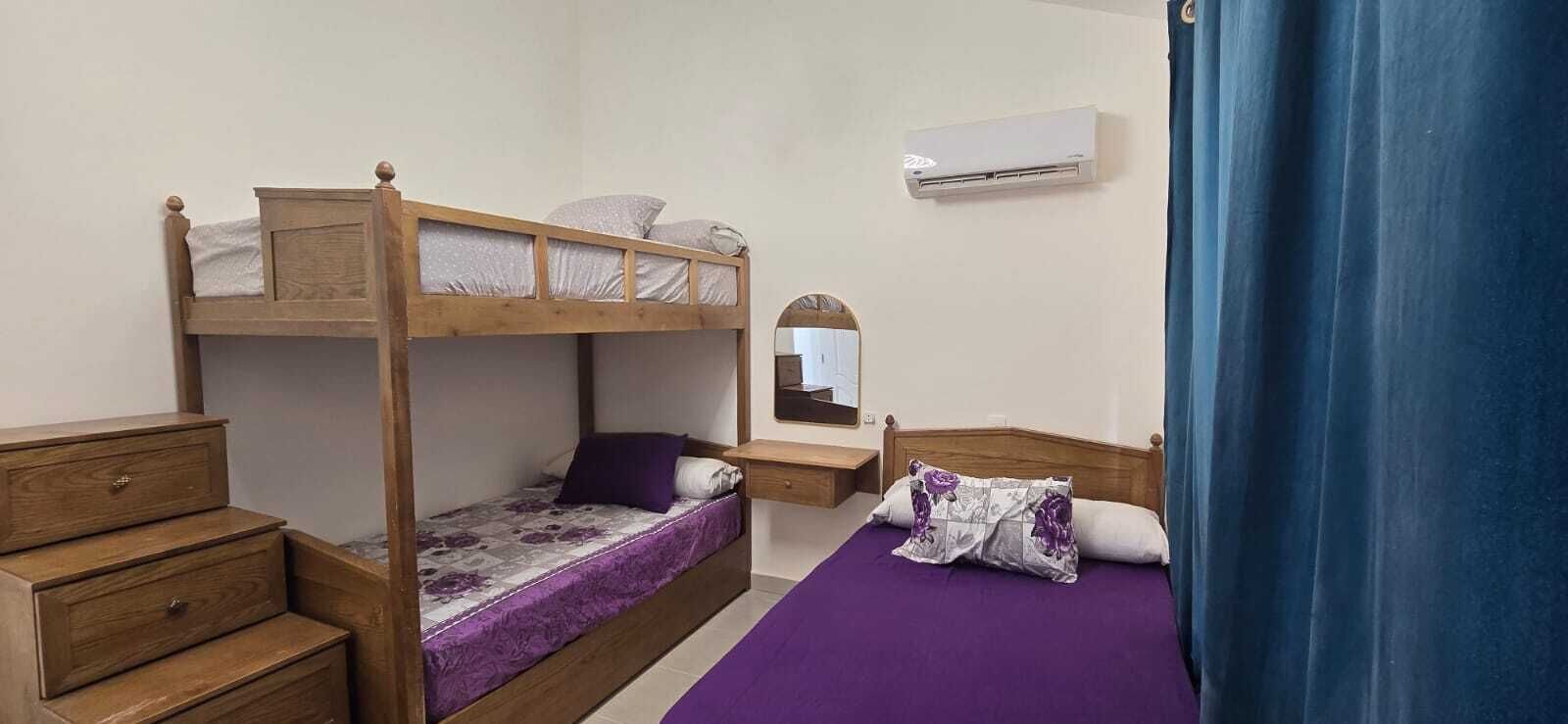 2 chambres, draps fournis