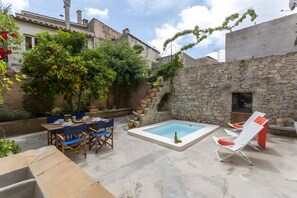 Outdoor dining - Ca sa padrina. tradition and charm in mallorca (Artà)