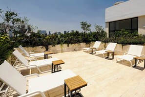Terrace/patio - w* | Airy Loft w/Balcony in Parque Mexico (Ciudad de México)