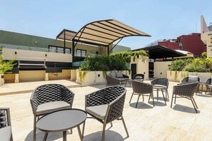 Terrace/patio - w* | Amazing Loft w/ Balcony in Parque Mexico (Ciudad de México)