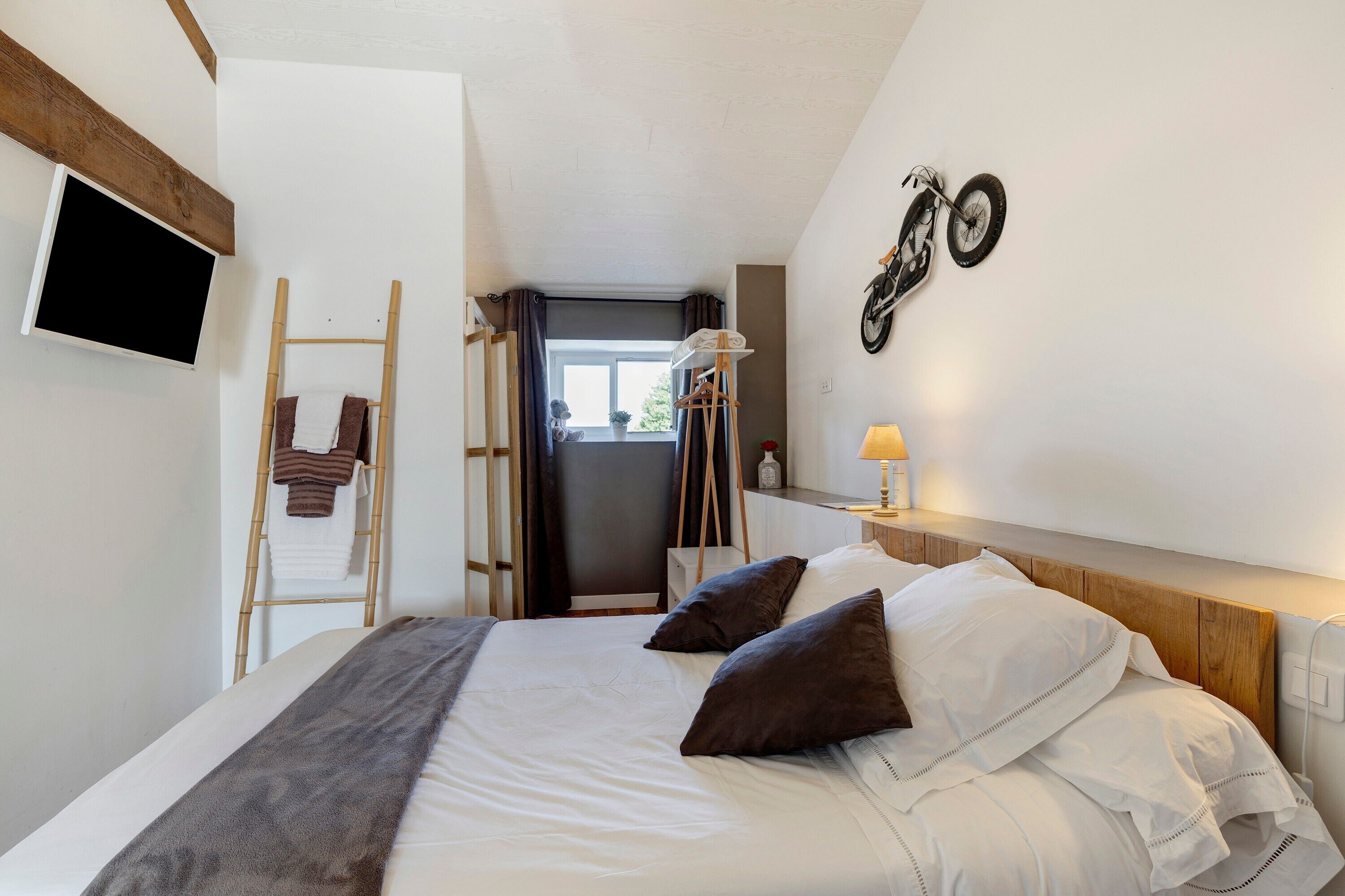 1 chambre, Wi-Fi, draps fournis