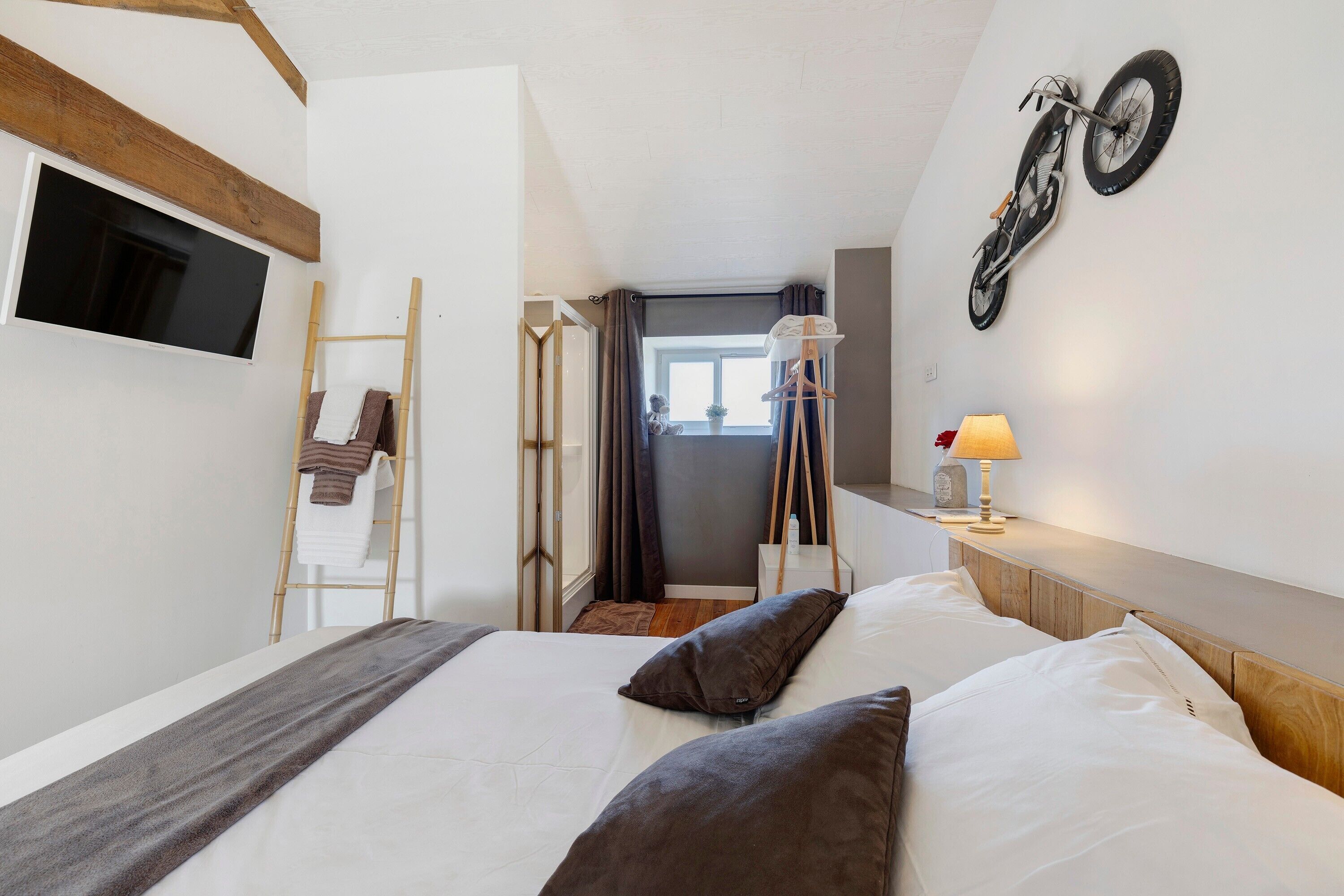 1 chambre, Wi-Fi, draps fournis