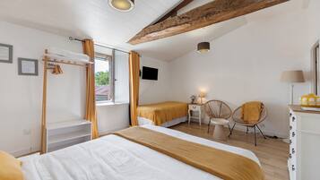 2 quartos, Wi-Fi, roupa de cama