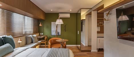 1 室のベッドルーム、アイロン / アイロン台、WiFi、ベッドシーツ