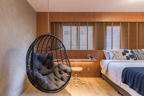 1 bedroom, iron/ironing board, WiFi, bed sheets - #BC407 | Cyclinn Bela Cintra Jardins (Bela Cintra)