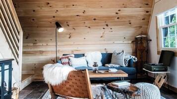 Fernseher, Kamin