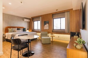 Desk, iron/ironing board, WiFi, bed sheets - #TW3711 | Cyclinn Vila Olímpia (Itaim Bibi)
