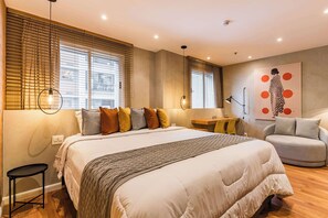 Desk, iron/ironing board, WiFi, bed sheets - #WP211 | Cyclinn Paulista Jardins (Jardim Paulista)