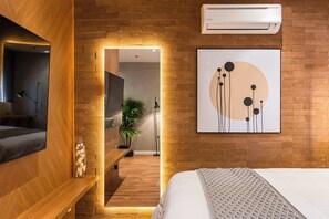 Desk, iron/ironing board, WiFi, bed sheets - #WP211 | Cyclinn Paulista Jardins (Jardim Paulista)