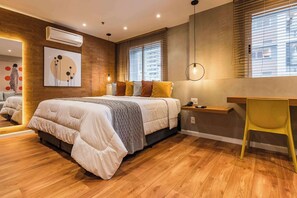 Desk, iron/ironing board, WiFi, bed sheets - #WP211 | Cyclinn Paulista Jardins (Jardim Paulista)
